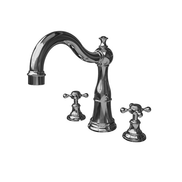 Newport Brass Tub Faucet, Aged Brass, Deck 3-1766-034 - main